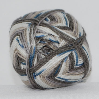 Sock 4 - Uld/Nylon strømpegarn fra Hjertegarn 0010 Beige multi
