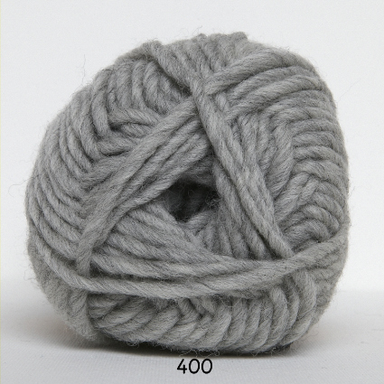 Naturuld - Uld fra Hjertegarn 0400 Grå