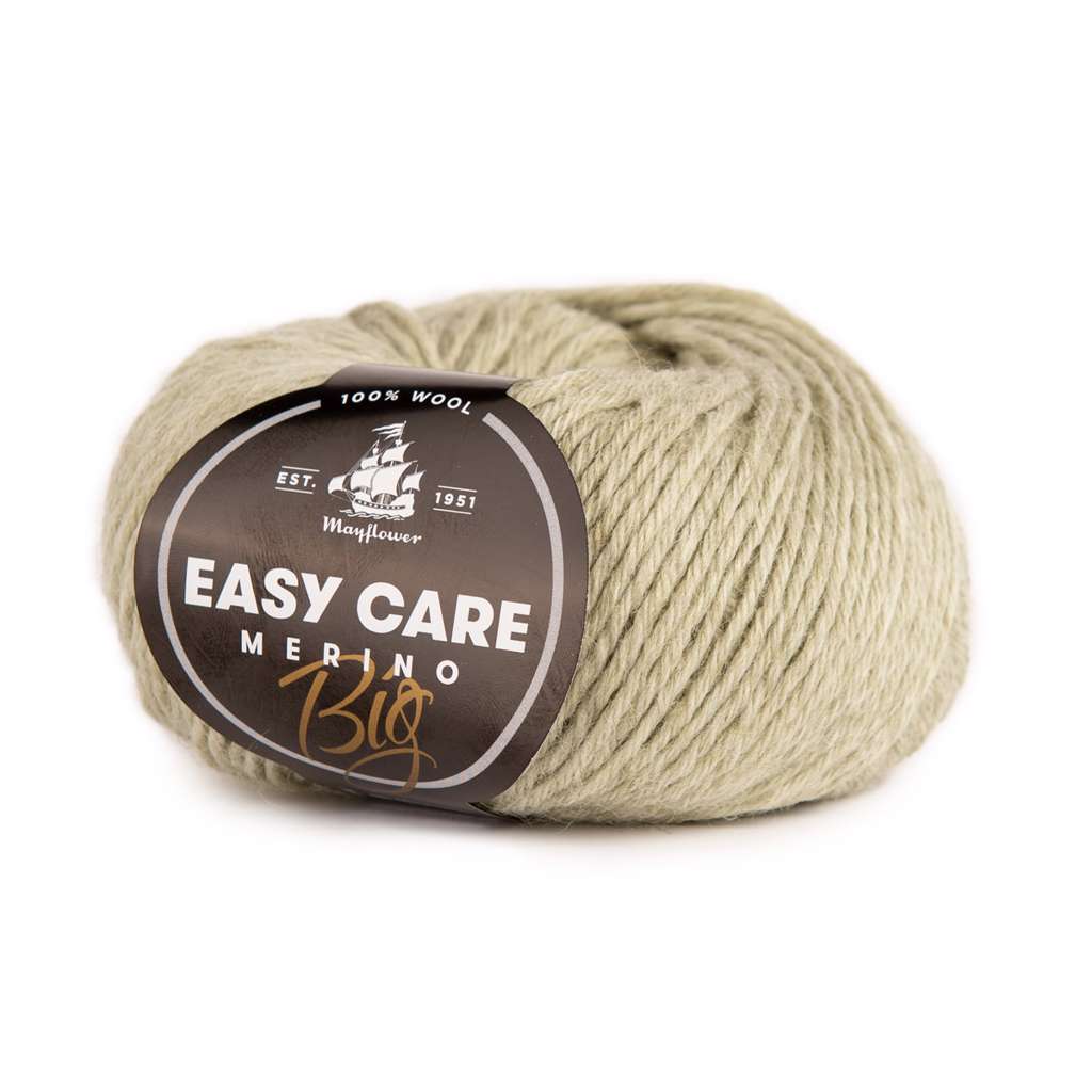Easy Care Big - Merinould fra Mayflower 103 Støvet lys grøn