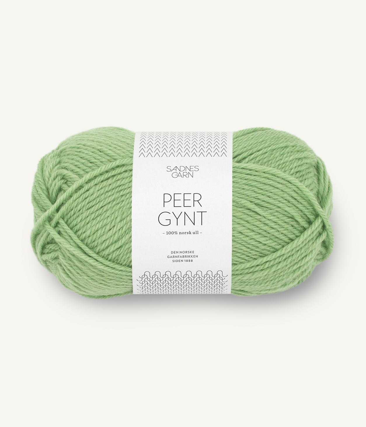 TILBUD Peer Gynt - Norsk uld fra Sandnes Garn Spring green 8733