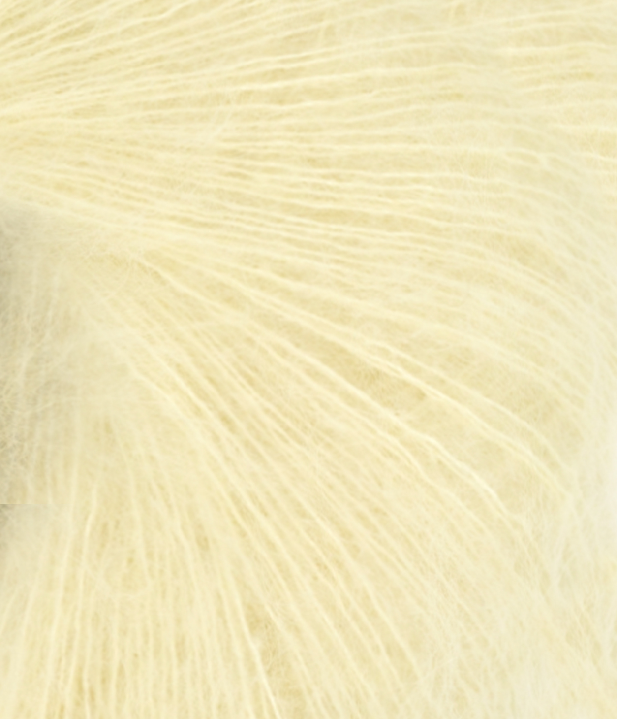 TILBUD Tynn Silkmohair - Silke/mohair/uld fra Sandnes Garn 2101 Lys gul