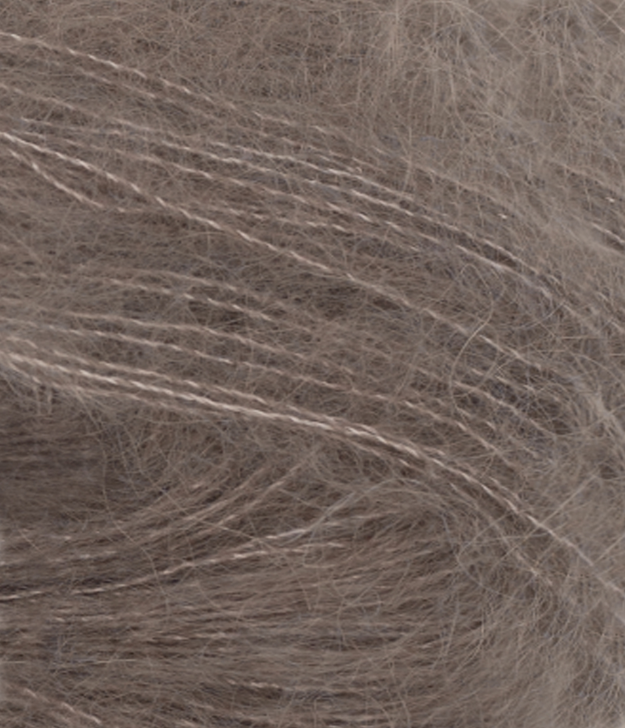 TILBUD Tynn Silkmohair - Silke/mohair/uld fra Sandnes Garn 3161 Eikenøtt