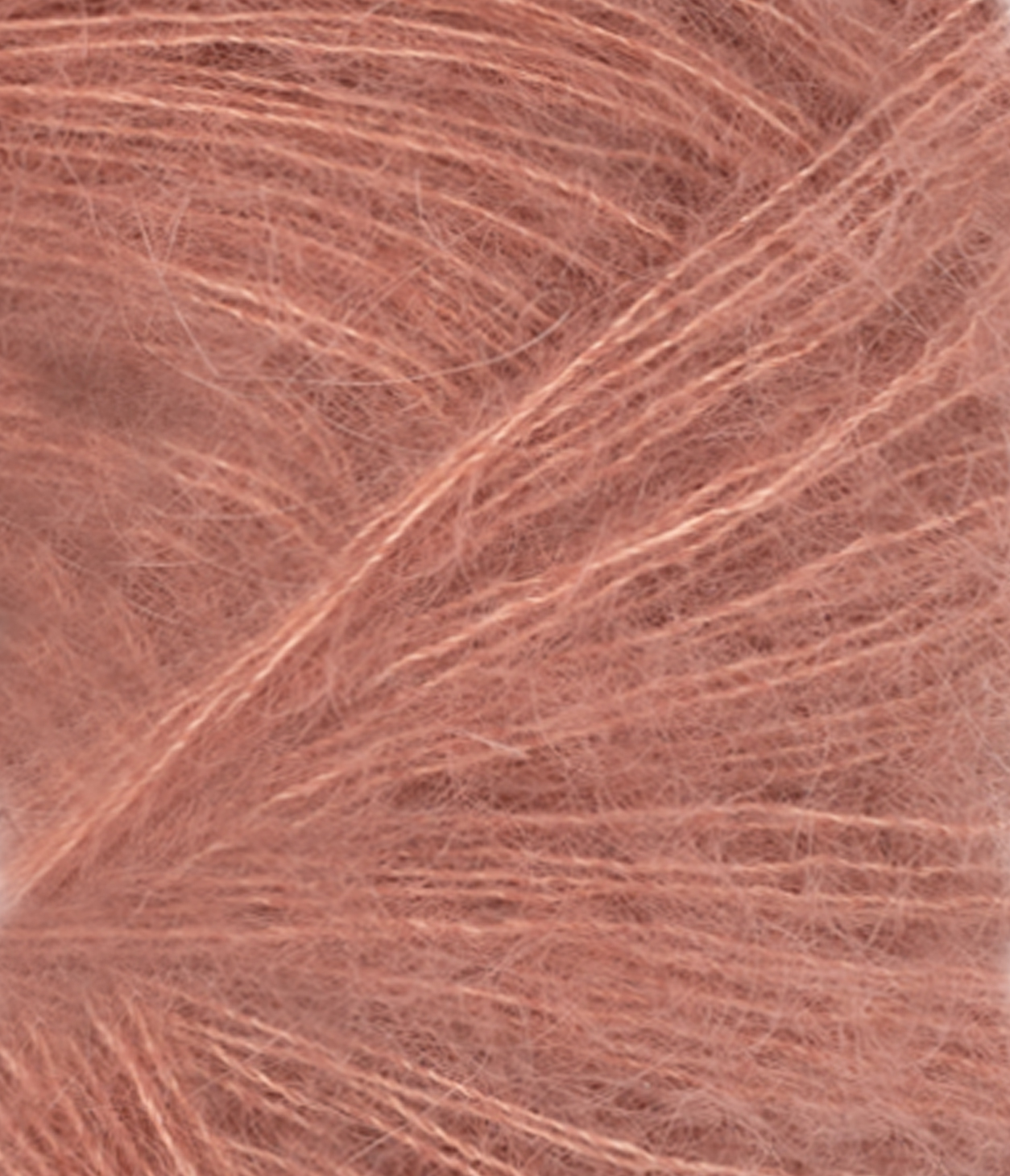 TILBUD Tynn Silkmohair - Silke/mohair/uld fra Sandnes Garn Støvet blommerosa 3553