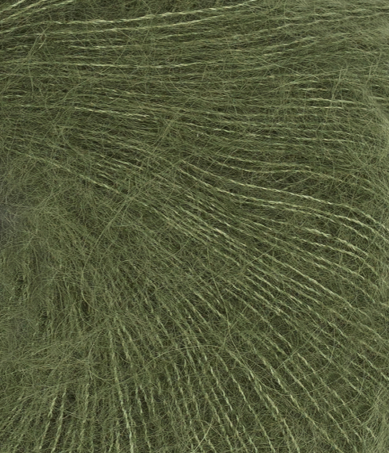 TILBUD Tynn Silkmohair - Silke/mohair/uld fra Sandnes Garn Olivengrøn 9062