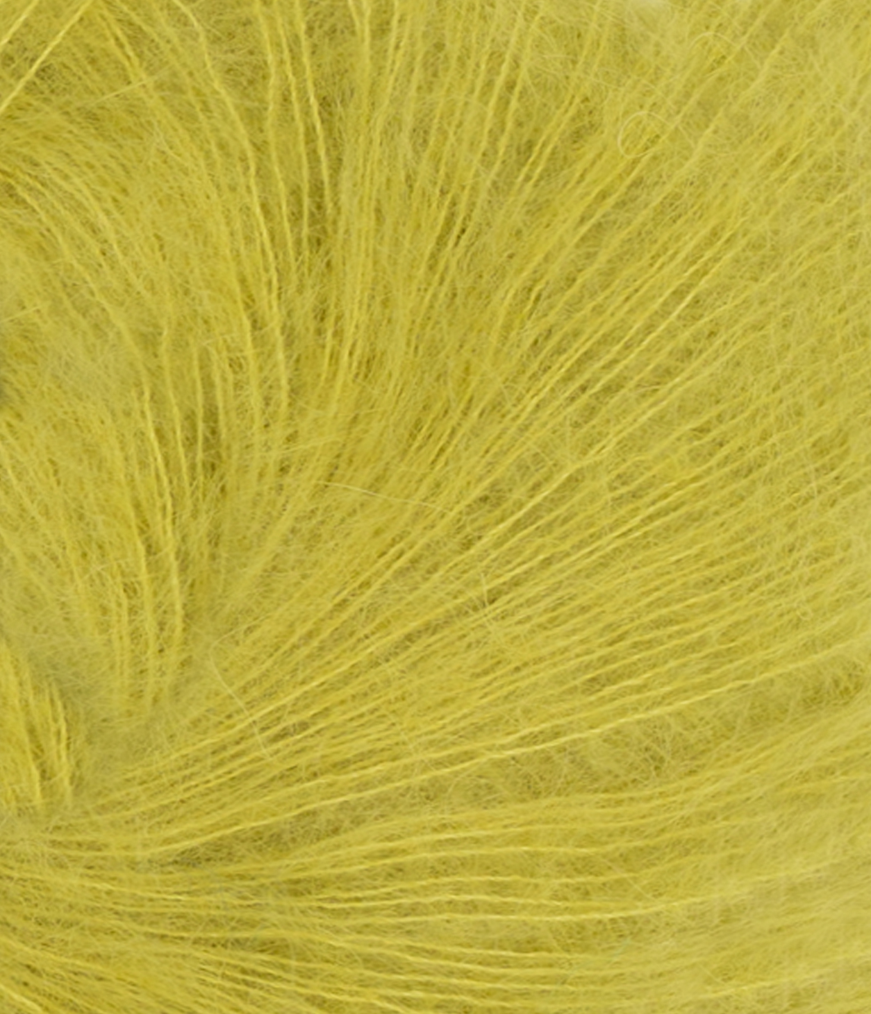 TILBUD Tynn Silkmohair - Silke/mohair/uld fra Sandnes Garn 9825 Sunny Lime