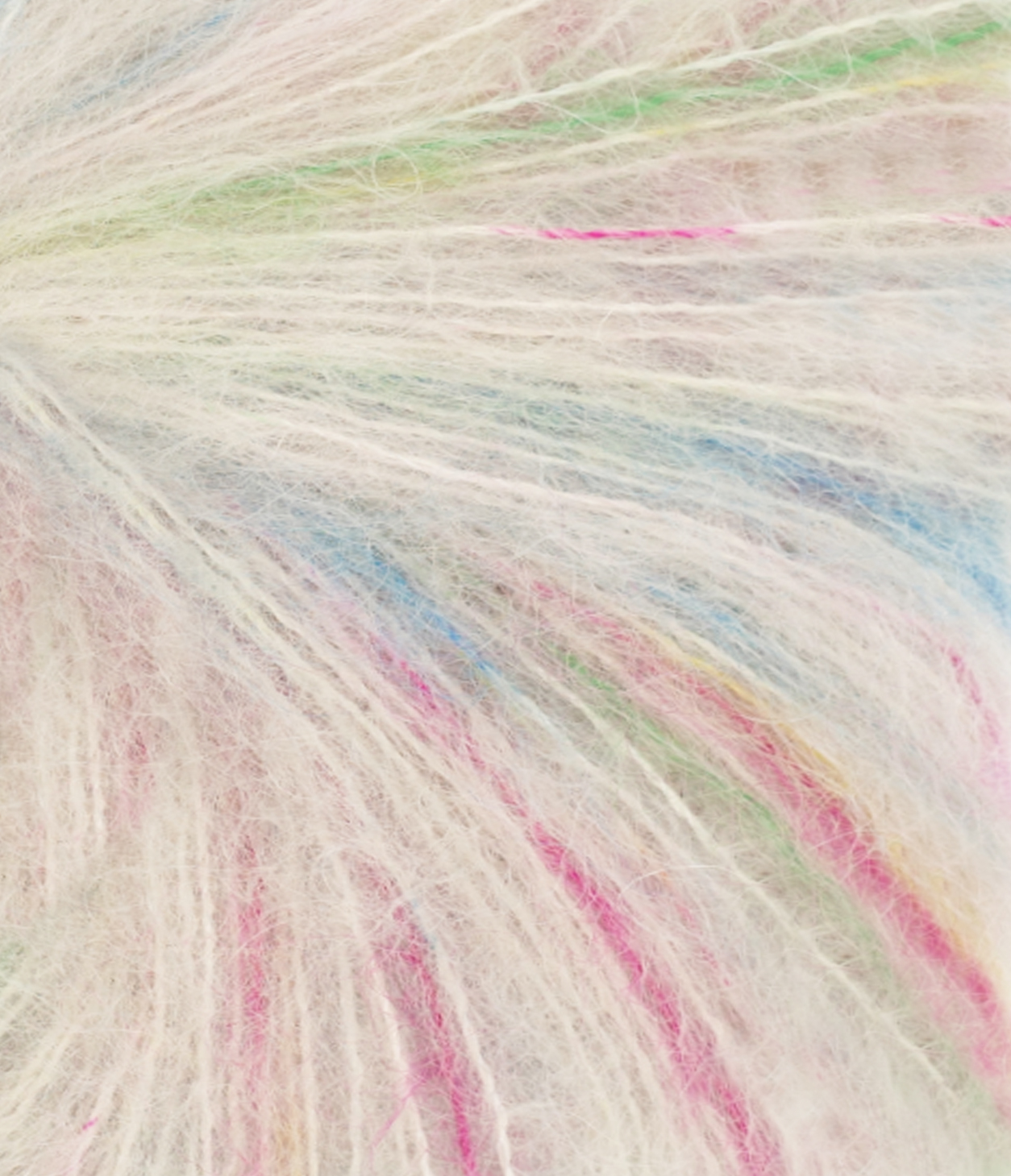 TILBUD Ballerina Chunky Mohair - Mohair/Uld/Polyamid fra Sandnes Garn 1010 Tutti Frutti