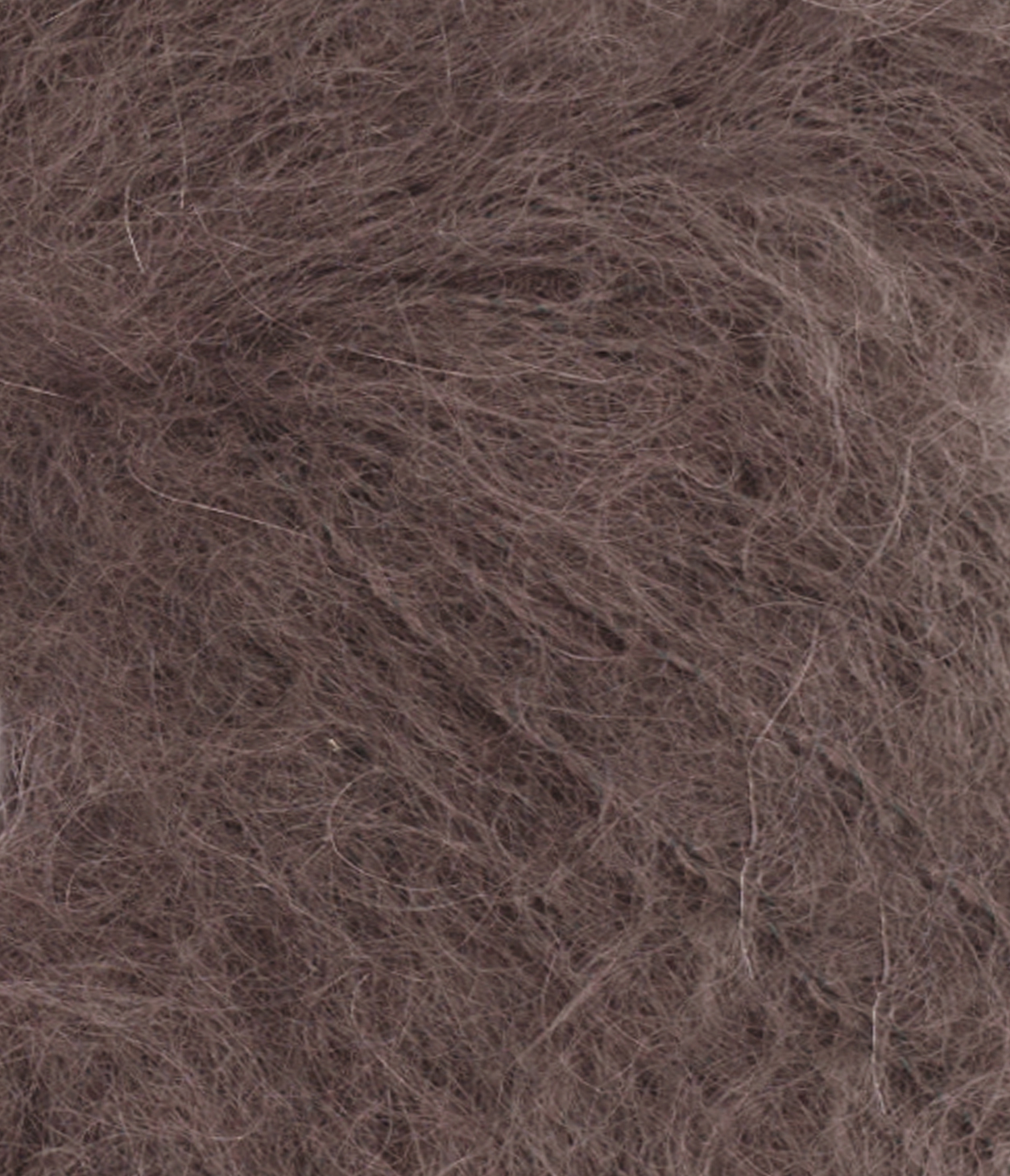 TILBUD Ballerina Chunky Mohair - Mohair/Uld/Polyamid fra Sandnes Garn 3880 Mørk Chokolade