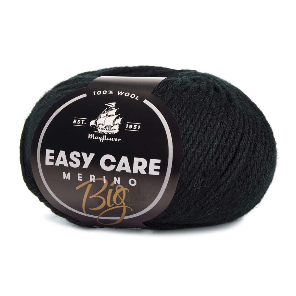 Easy Care Big - Merinould fra Mayflower 120 Sort