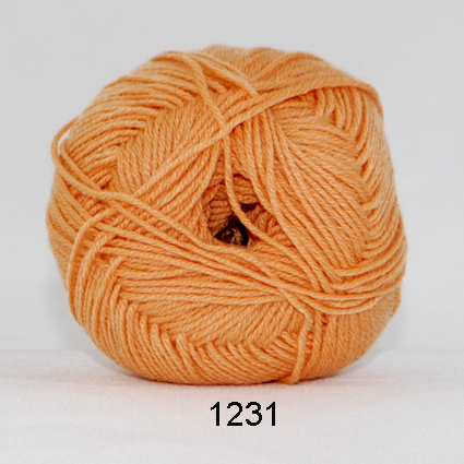 Lana Cotton 212 - Uld/Bomuld fra Hjertegarn 1231 Abrikos