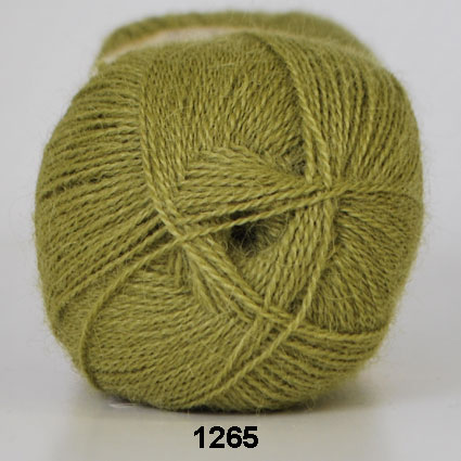 Alpaca 400 - Alpakka fra Hjertegarn 1265 Lime Grøn
