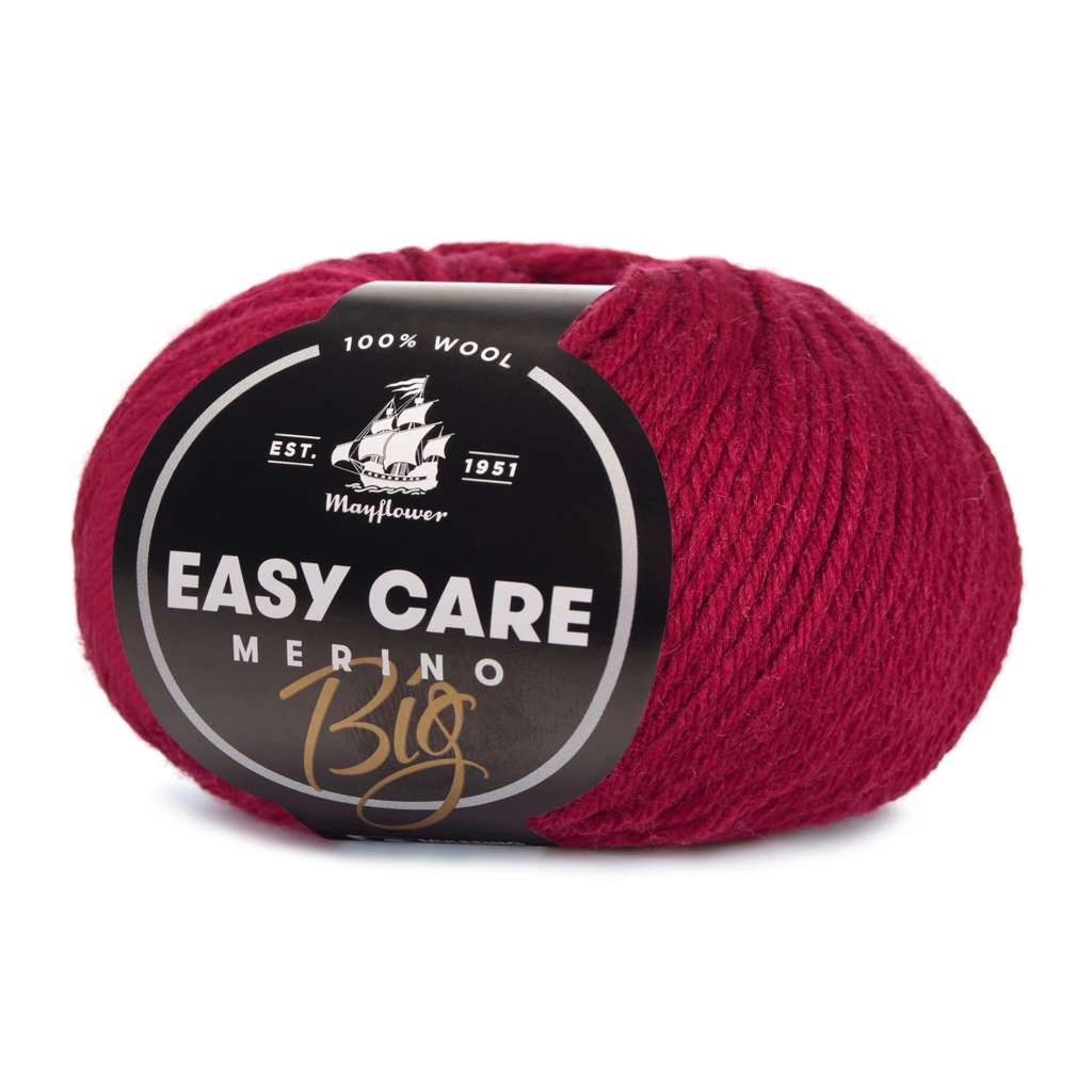Easy Care Big - Merinould fra Mayflower 127 Rød