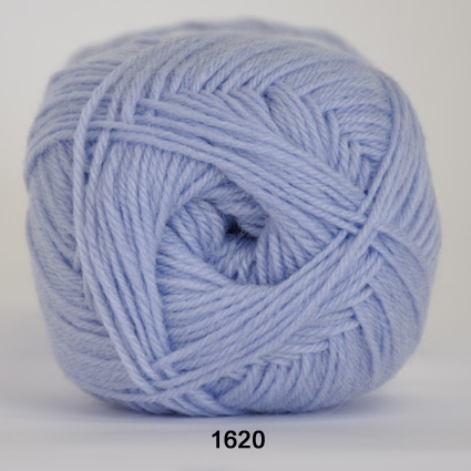 Sock 4 - Uld/Nylon strømpegarn fra Hjertegarn 1620Lys blå
