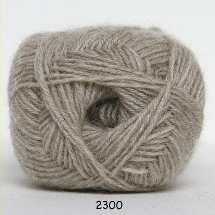 Sock 4 - Uld/Nylon strømpegarn fra Hjertegarn 2300 Sand