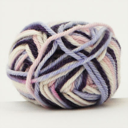 TILBUD Ragg - Uld/Nylon fra Hjertegarn 1272 Multi lilla