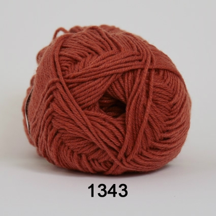 All Seasons - Uld/bomuld fra Hjertegarn 1343 Rust