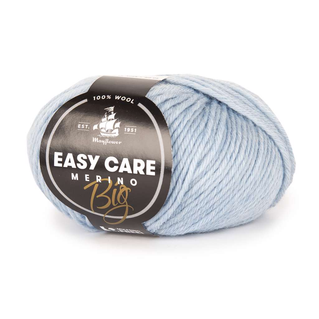 Easy Care Big - Merinould fra Mayflower 139 Himmelblå