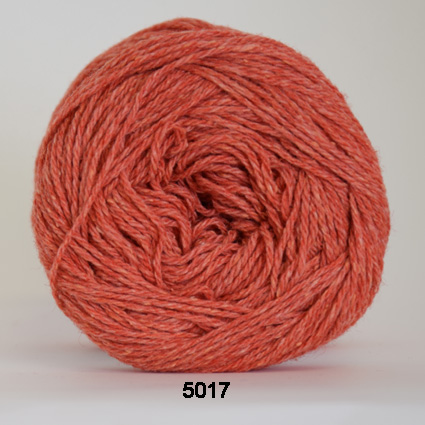 Organic Trio - Økologisk/Silke/Merinould/Bomuld fra Hjertegarn 5017 Orange
