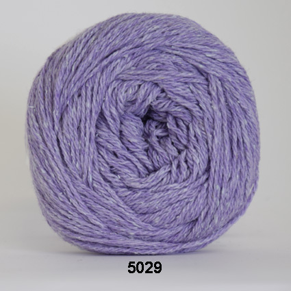 Organic Trio - Økologisk/Silke/Merinould/Bomuld fra Hjertegarn 5029 Lys lilla