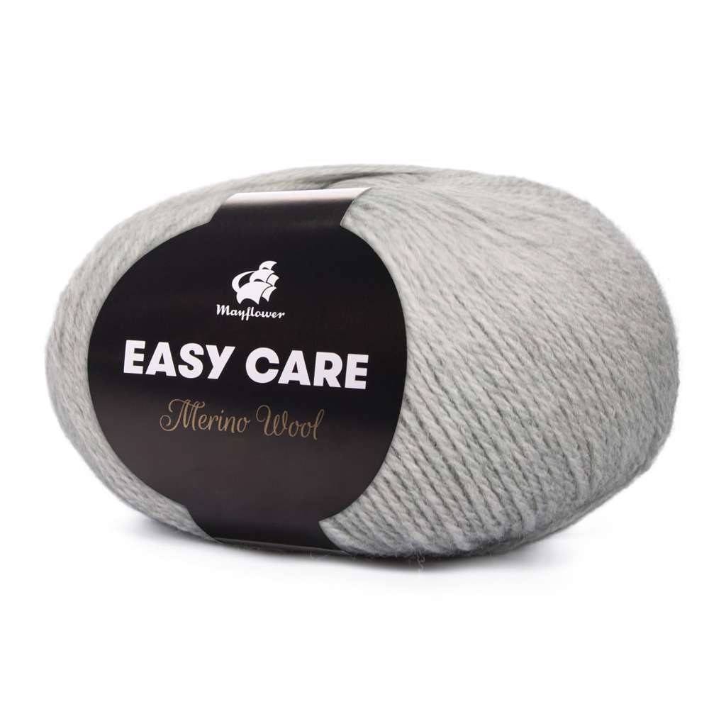 Easy Care - Merinould fra Mayflower Garn 15 Sølvgrå