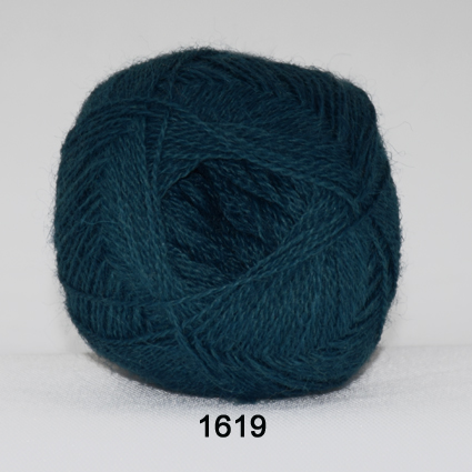Alpaca 400 - Alpakka fra Hjertegarn 1619 Dyb petrol Blå