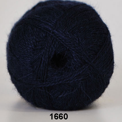 Alpaca 400 - Alpakka fra Hjertegarn 1660 Mørkeblå Blå