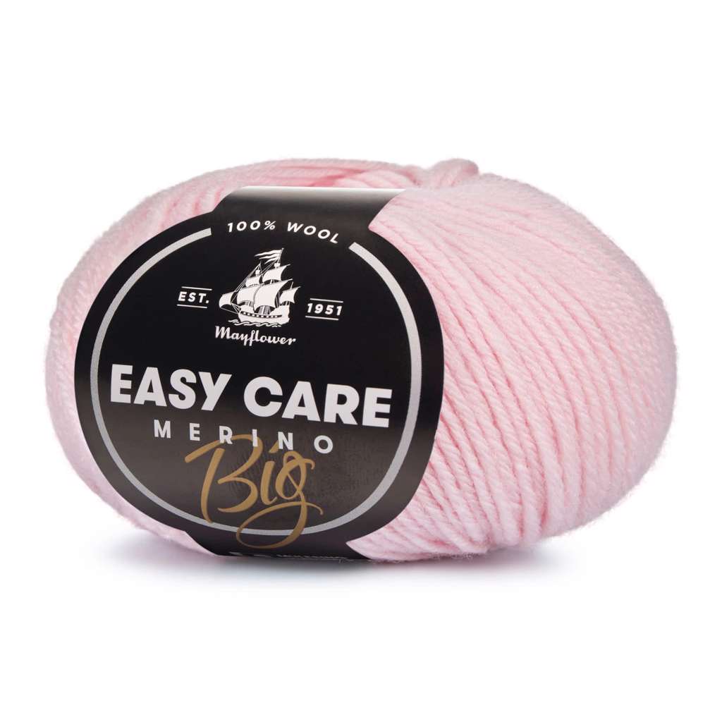 Easy Care Big - Merinould fra Mayflower 186 Lyserød