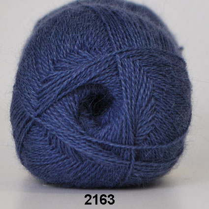 Alpaca 400 - Alpakka fra Hjertegarn 2163 Blå Blå