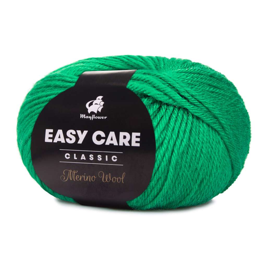 Easy Care Classic - Merinould fra Mayflower Garn 233 Græsgrøn