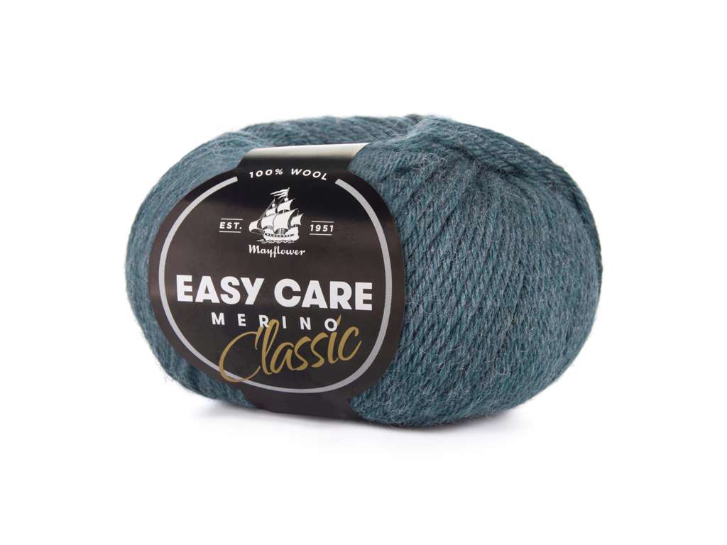 Easy Care Classic - Merinould fra Mayflower Garn 235 Orion Blå