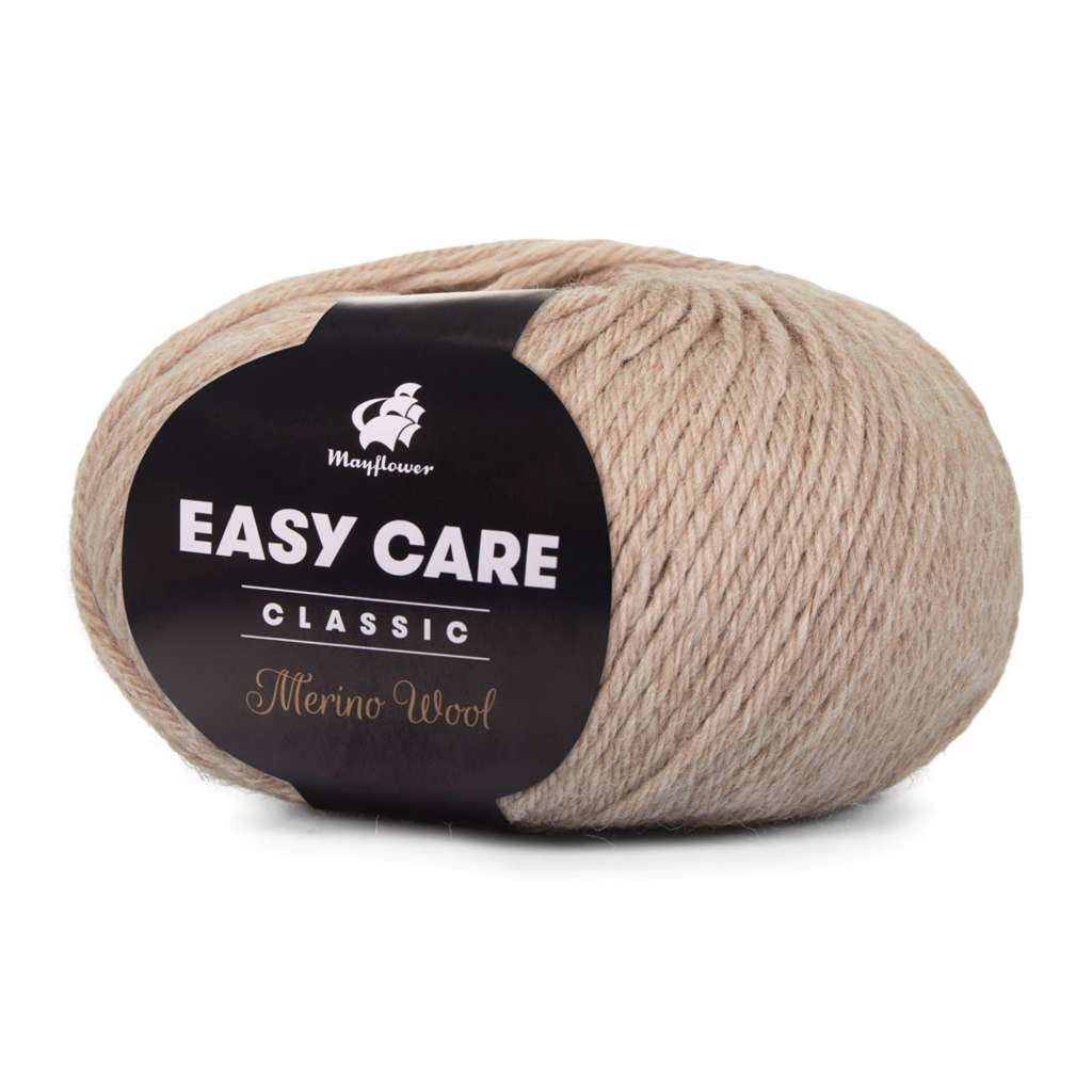 Easy Care Classic - Merinould fra Mayflower Garn 244 Ørkensand