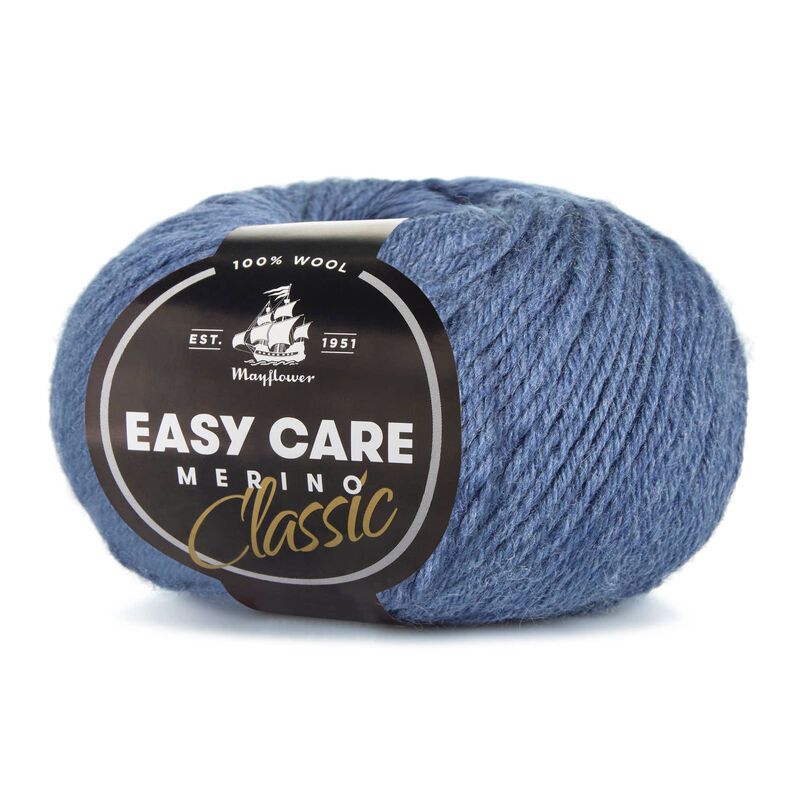 Easy Care Classic - Merinould fra Mayflower Garn 271 Gråblå