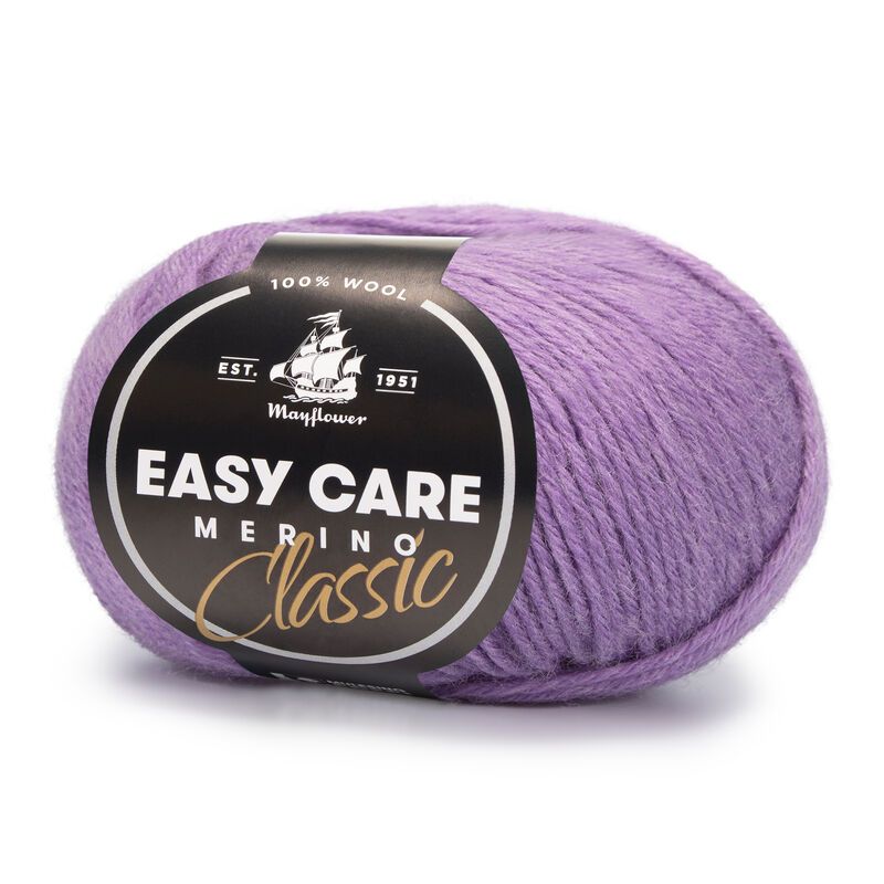 Easy Care Classic - Merinould fra Mayflower Garn 272 Lilla druer