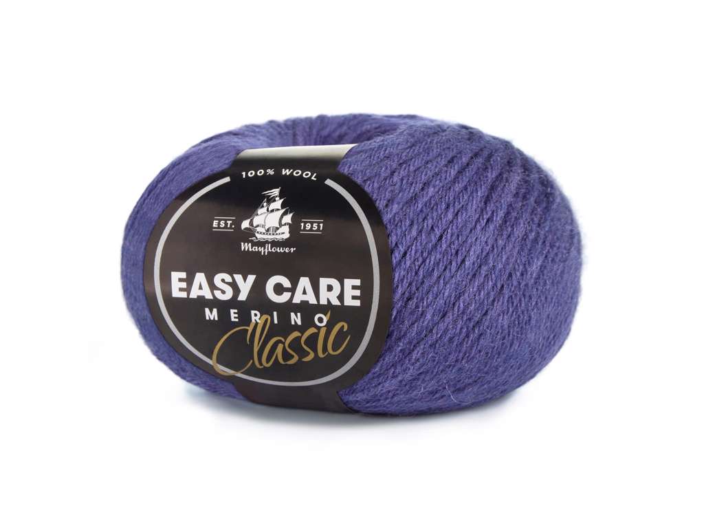 Easy Care Classic - Merinould fra Mayflower Garn 273 Korsikaner Blå