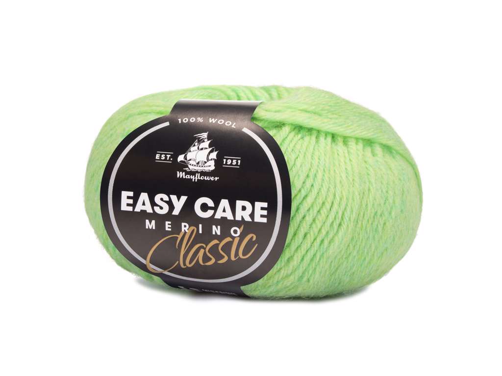 Easy Care Classic - Merinould fra Mayflower Garn 278 Paradisgrøn