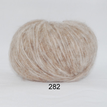 Børstet Uld - Alpakka/Uld/Nylon fra Hjertegarn 0282 Sand