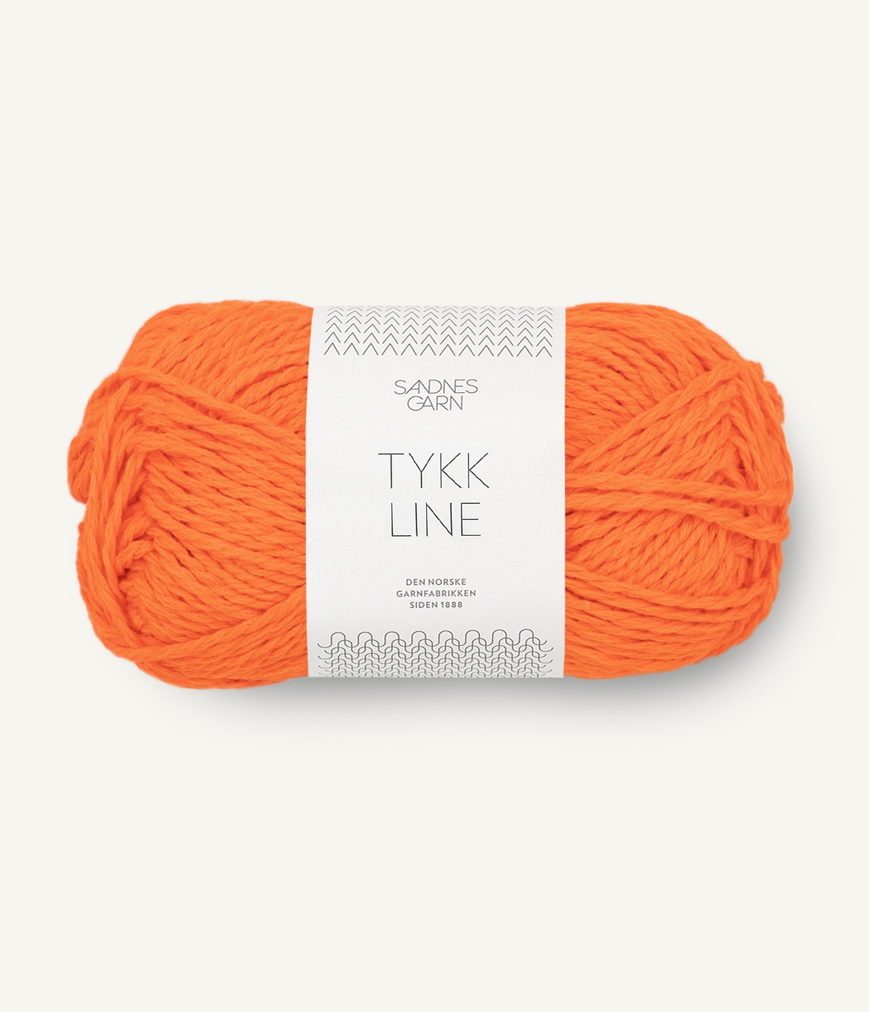 Tilbud Tykk Line fra Sandnes Orange Tiger 3009