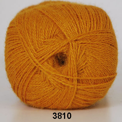 Alpaca 400 - Alpakka fra Hjertegarn 3810 Varm gul Gul