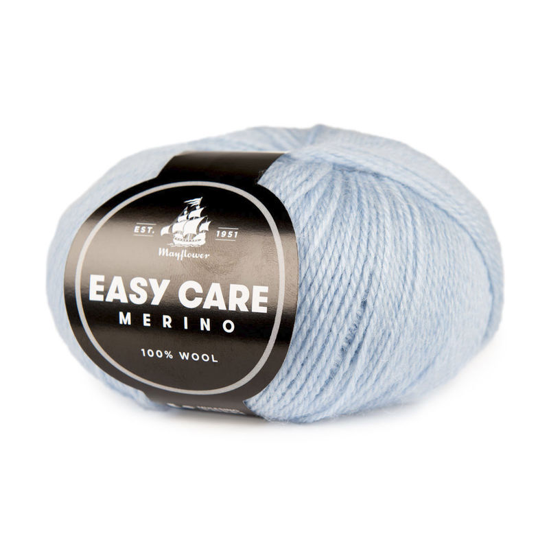 Easy Care - Merinould fra Mayflower Garn 39 Himmelblå