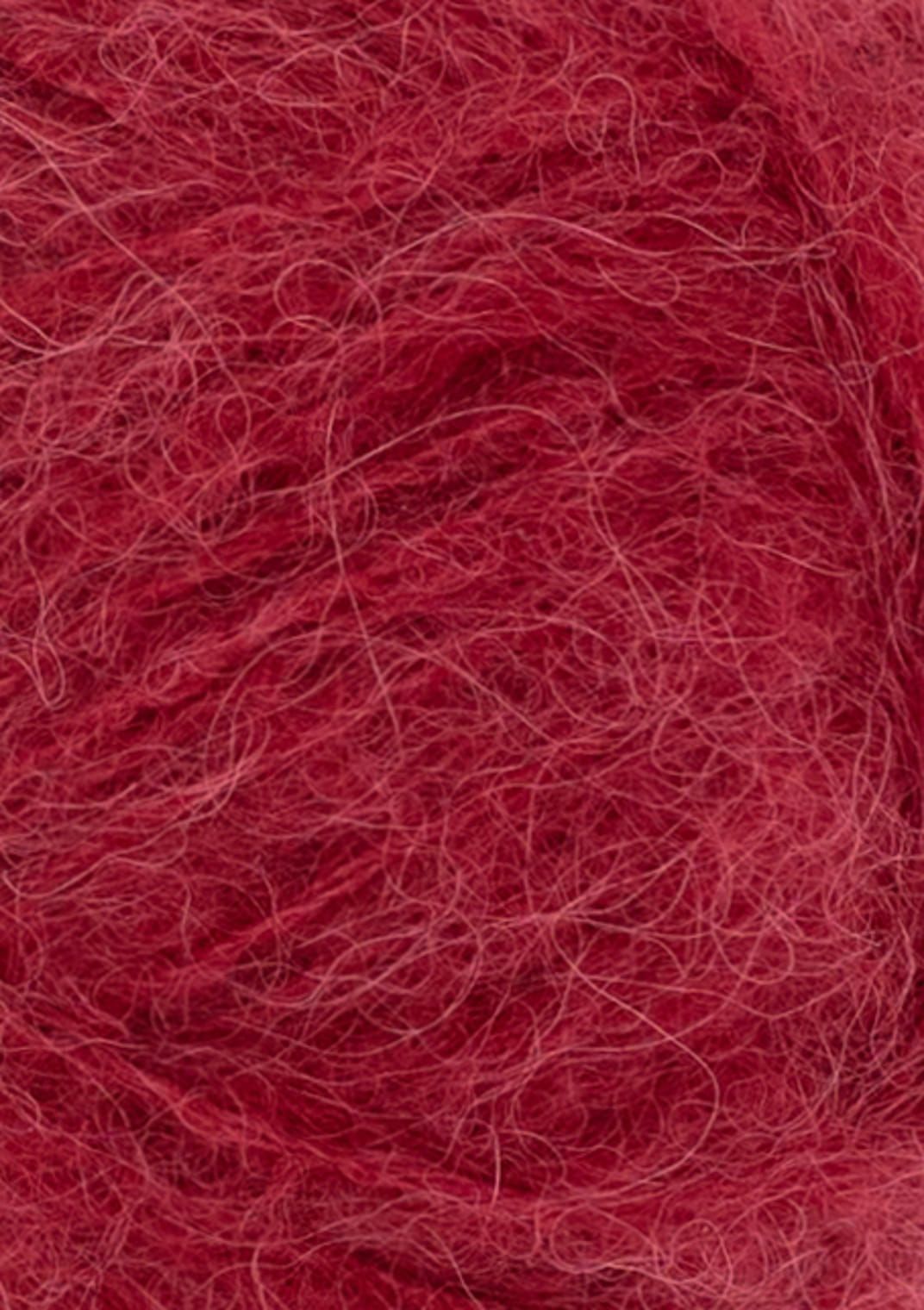 TILBUD Børstet Alpakka - Alpakka/nylon fra Sandnes Garn 4324 Varm rosa