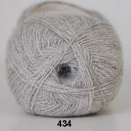 Alpaca 400 - Alpakka fra Hjertegarn 0434 Lys Grå Grå
