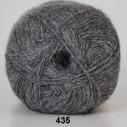 Alpaca 400 - Alpakka fra Hjertegarn 0435 Grå Grå