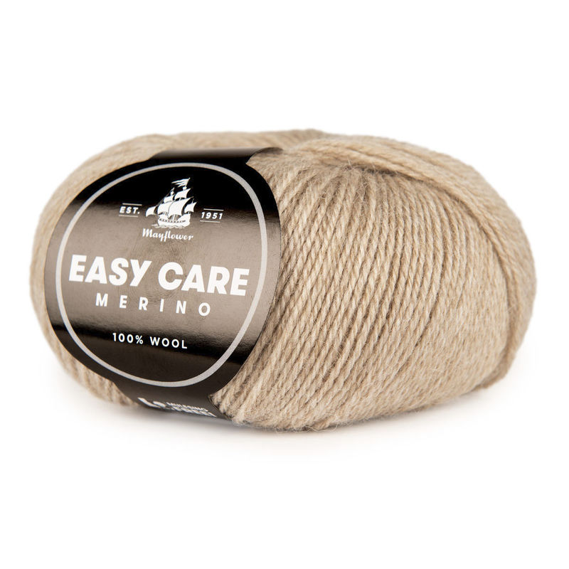 Easy Care - Merinould fra Mayflower Garn 44 Ørkensand
