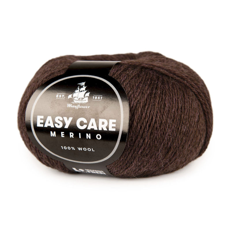 Easy Care - Merinould fra Mayflower Garn 45 Kastanje