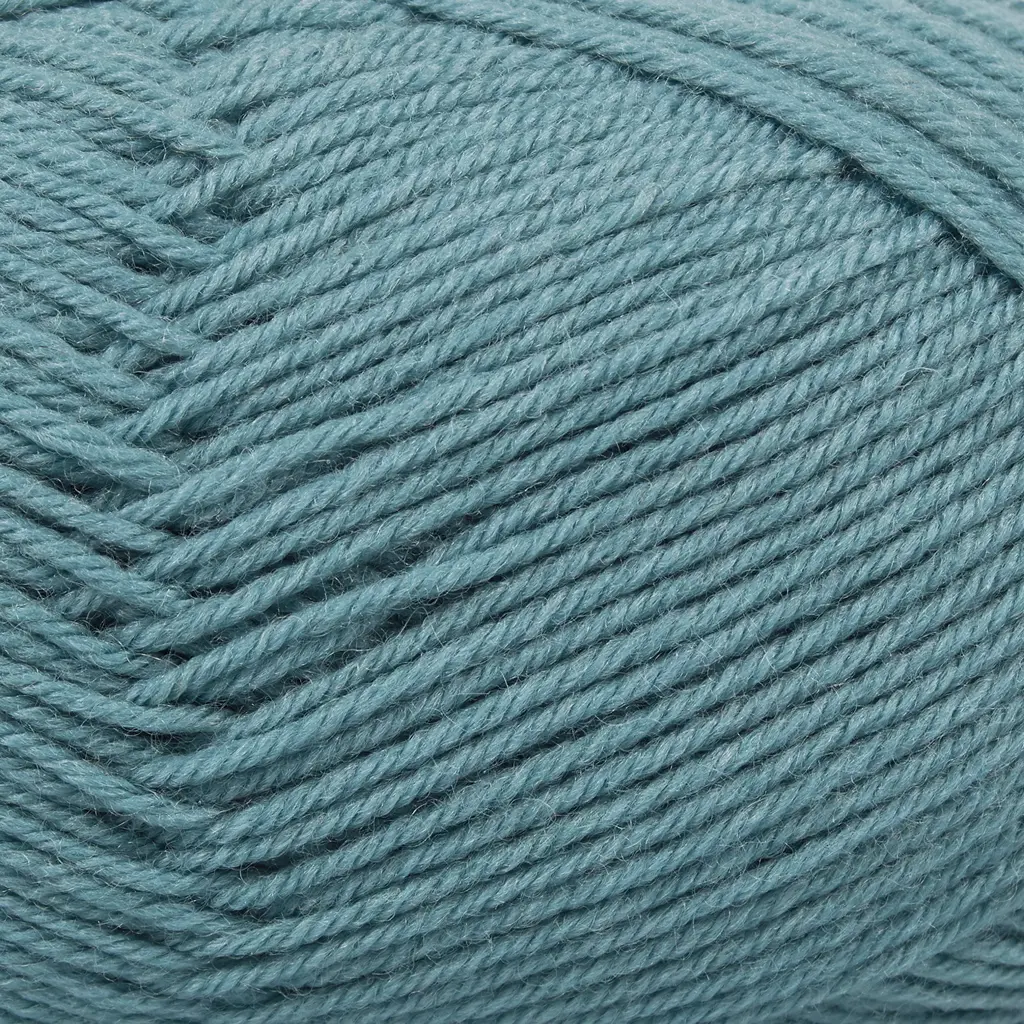 1 Class Cashmere - strømpegarn fra Mayflower 09 Støvet akvamarin