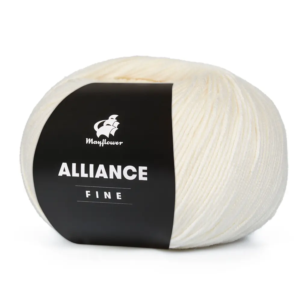 Alliance Fine - Bomuld/acryl fra Mayflower Garn 2 Fløde