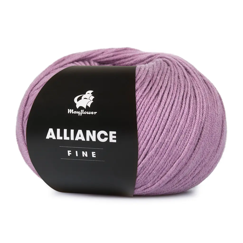 Alliance Fine - Bomuld/acryl fra Mayflower Garn 13 Lavendel