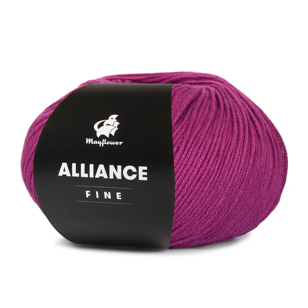 Alliance Fine - Bomuld/acryl fra Mayflower Garn 17 Blomme