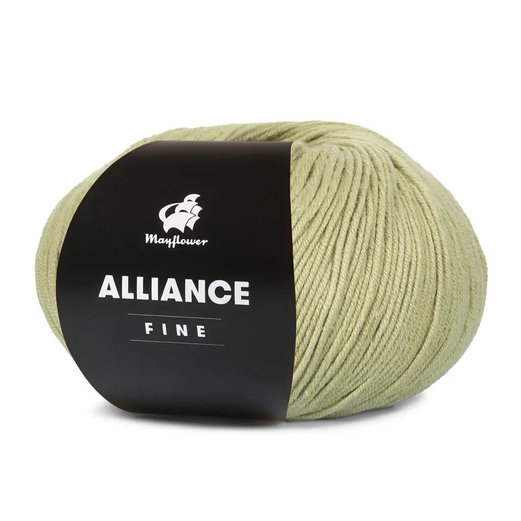 Alliance Fine - Bomuld/acryl fra Mayflower Garn 23 Salvie