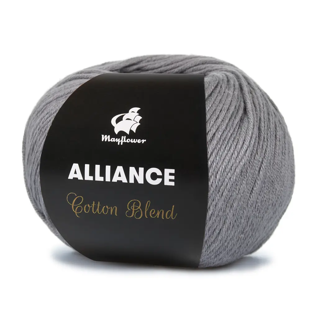Alliance - Bomuld/acryl fra Mayflower Garn 5 Grå