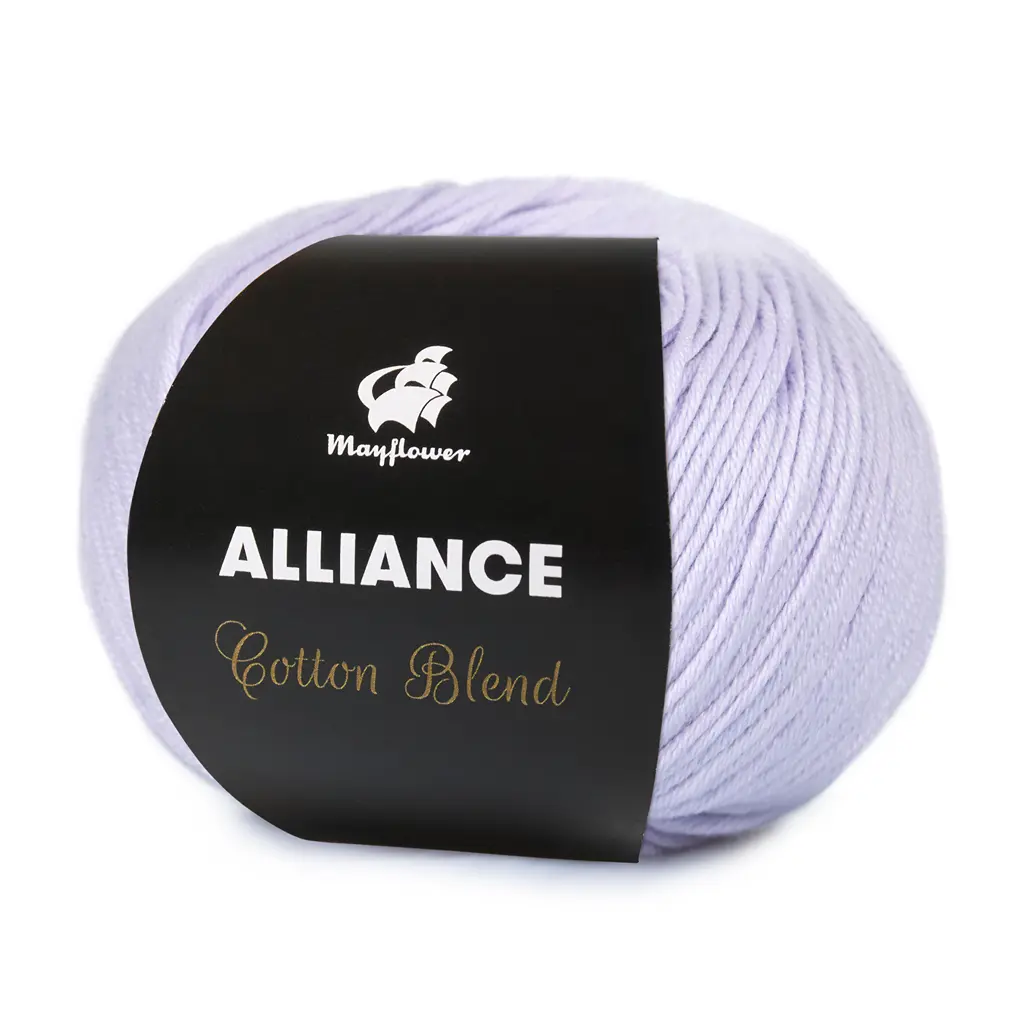 Alliance - Bomuld/acryl fra Mayflower Garn 12 Blåregn